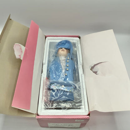 Paradise Gallery Treasury Collection Thursday’s Child Porcelain Doll/ cb