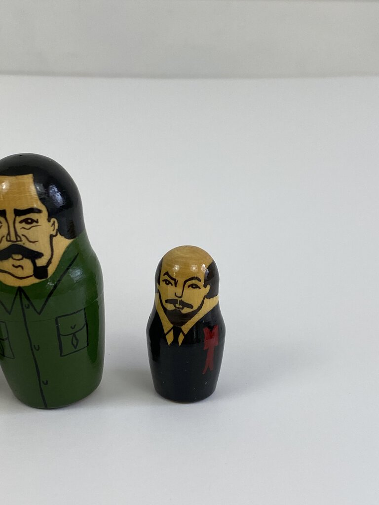 Vintage Russian President Nesting Dolls /ro