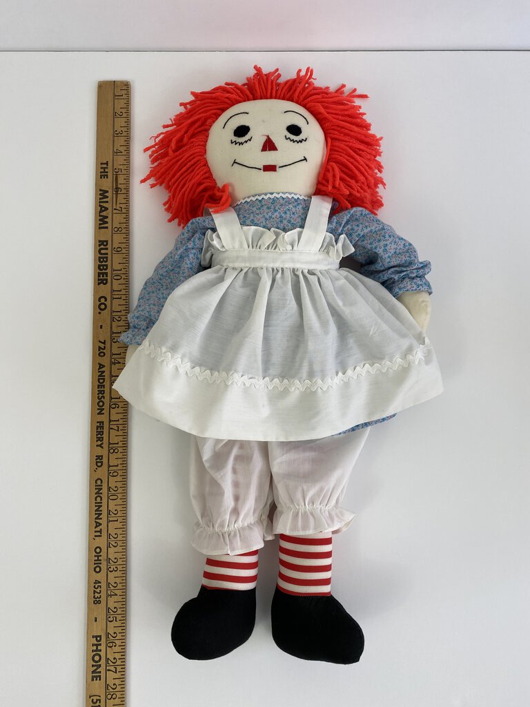 HandSewn 25” Raggedy Anne Doll Sweet! /ro