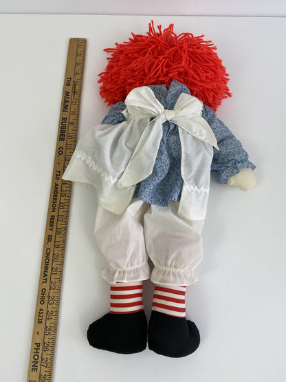 HandSewn 25” Raggedy Anne Doll Sweet! /ro