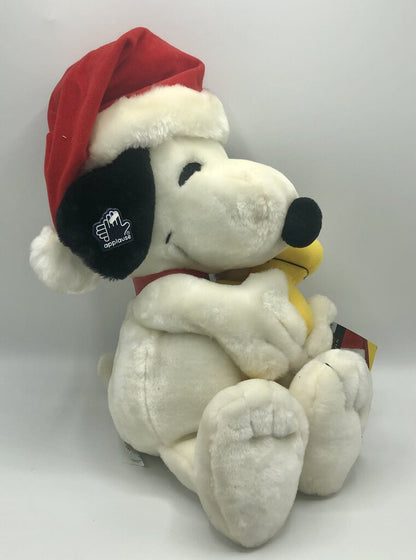 Vintage Plush Applause Holiday18” Snoopy w/ Woodstock Doll /b