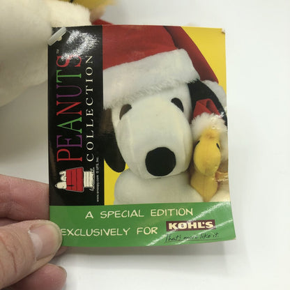 Vintage Plush Applause Holiday18” Snoopy w/ Woodstock Doll /b