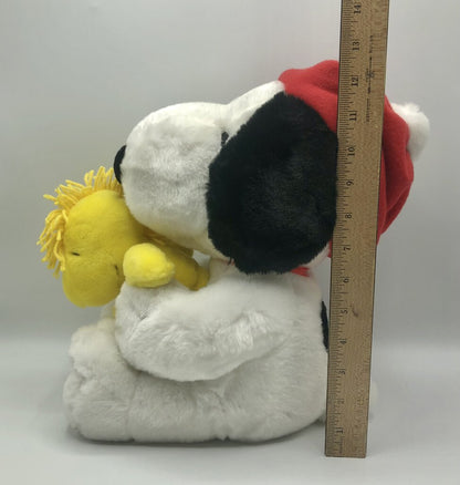 Vintage Hallmark Peanuts Snoopy & Woodstock Plush Toy /b