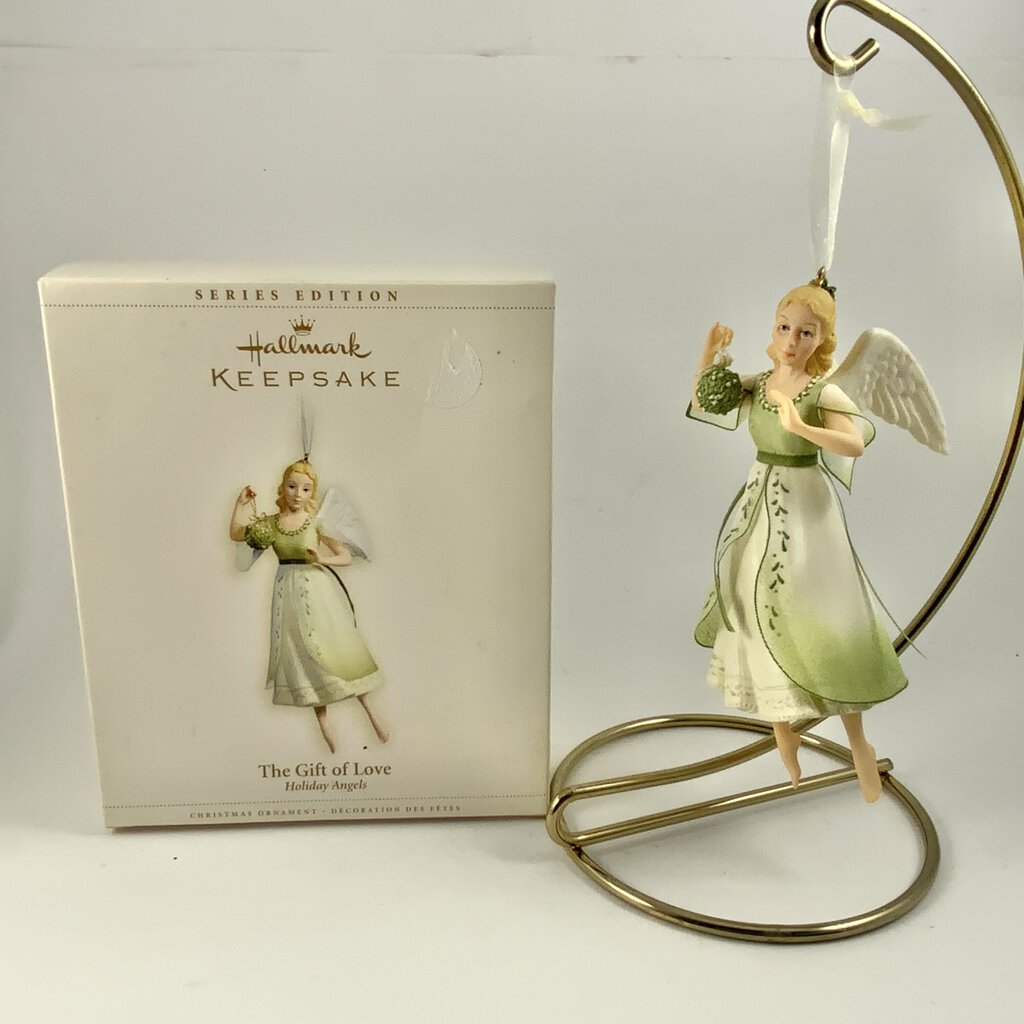 Hallmark Keepsake Ornaments Lot Of 4 Angel Themed /cb