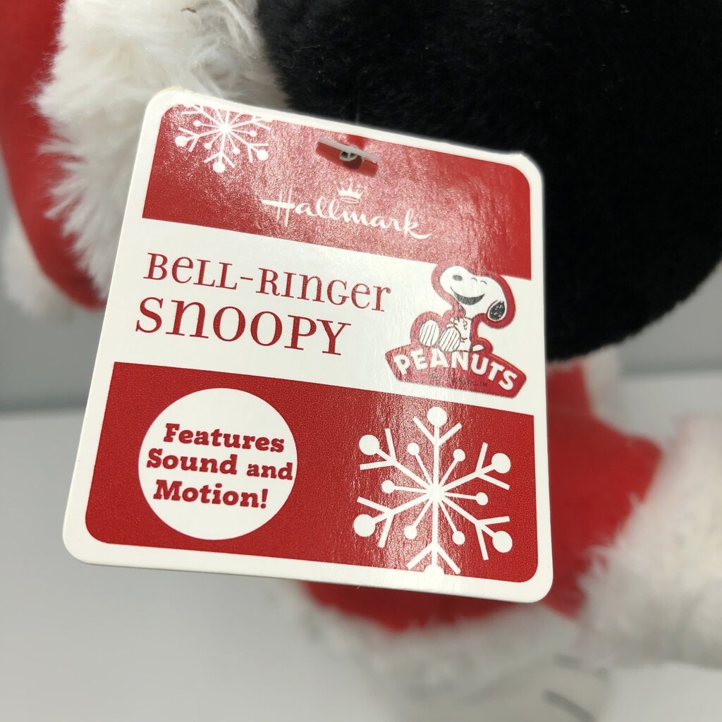 2011 Hallmark Bell Ringing Snoopy w/ Motion & Sound /b