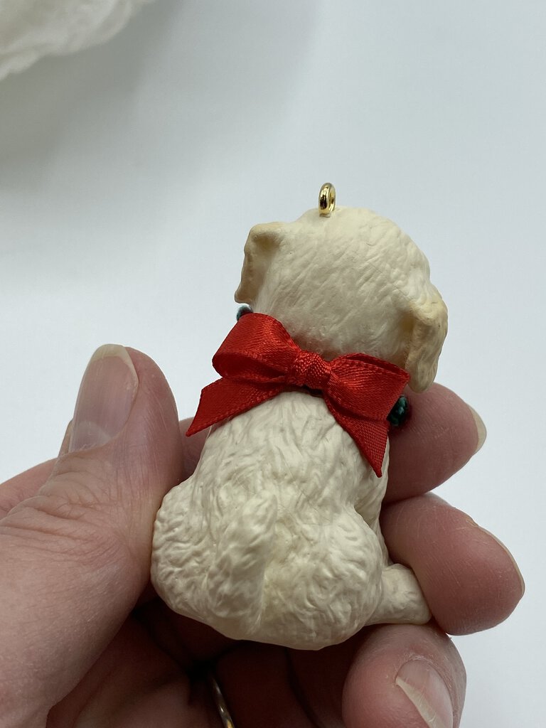 Hallmark Keepsake Puppy Love Christmas Ornament 2013 Golden Doodle in box /rb