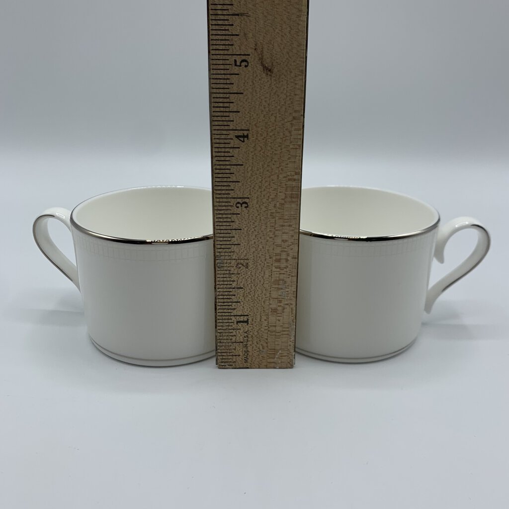 Lenox “Tribeca” Flat Cups Set/2 /hg