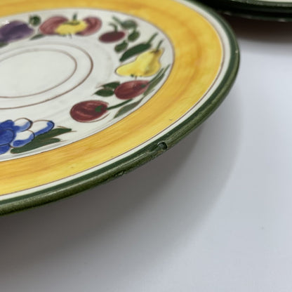 Vintage Stangl Della-Ware “Laurita + Festival” Salad Plates Set of 4 /hg