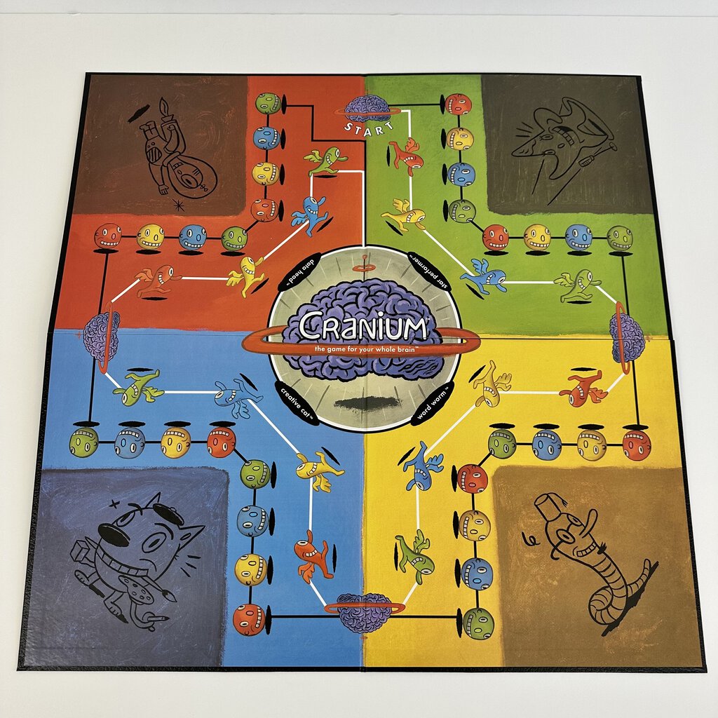 1996 Cranium - The Game For Your Whole Brain Complete /cb