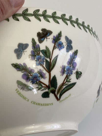 Portmeirion Botanic Garden Large 11” Serving Bowl Rhododendron made in Britain /rb