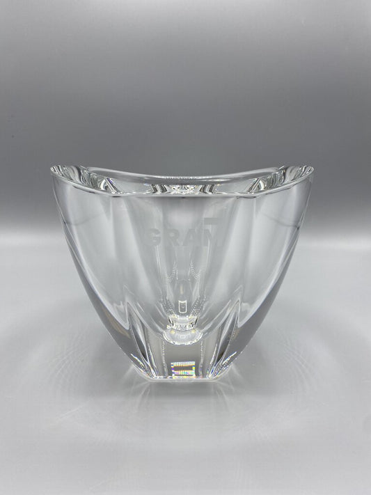 Orrefors Crystal Sweden “Mirror” 6” Bowl Grand Rapids Art Museum /rb