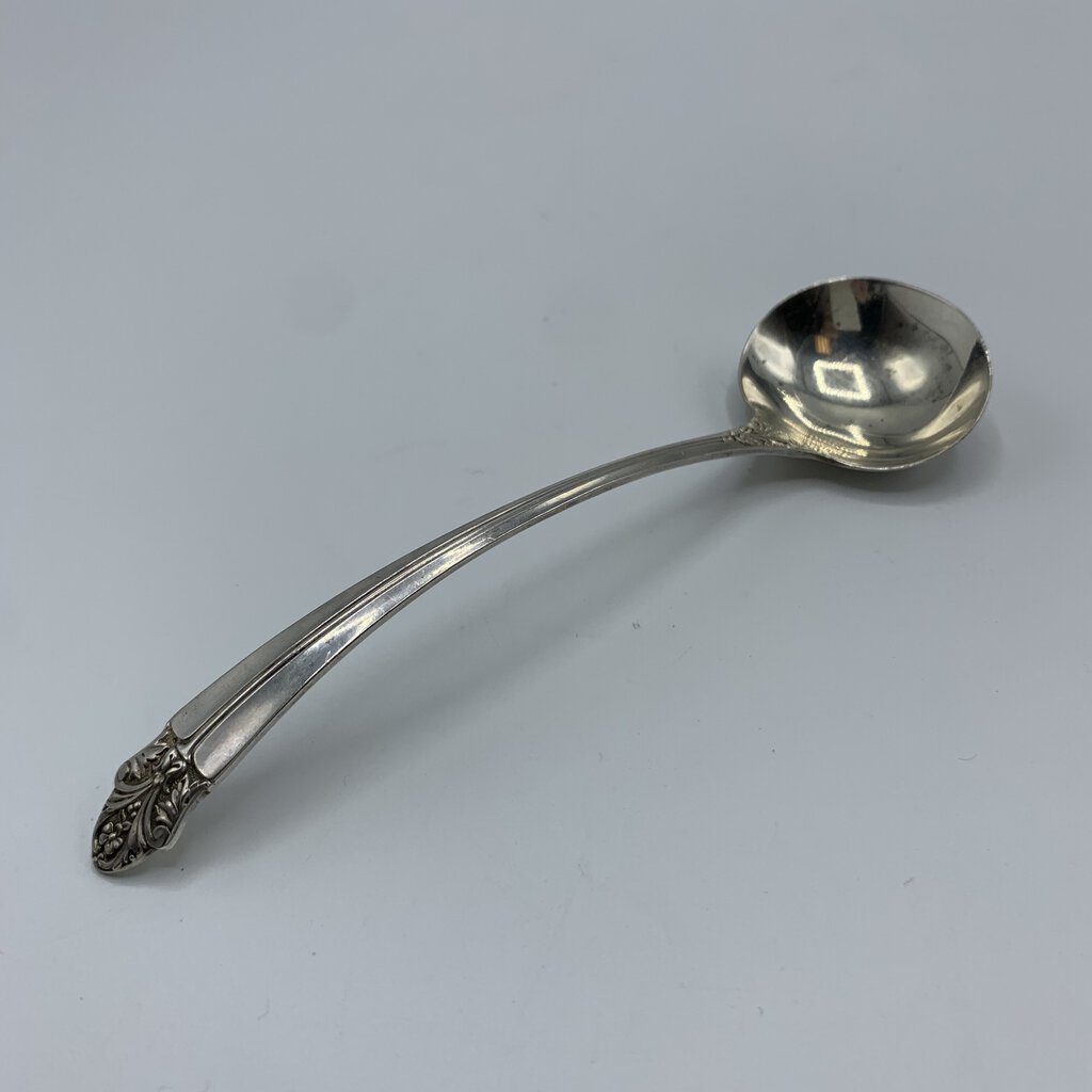 Vintage Wolfenden Sterling Solid Piece Sauce/Cream Ladle /hg