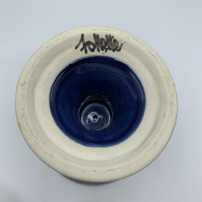 “Kent Follette” Studio Art Pottery Chalice /hg