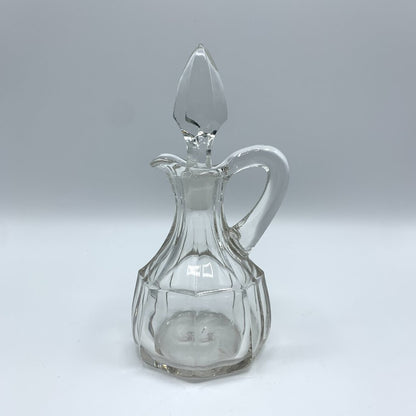 Vintage Blown Glass Cruet with Stopper /hg