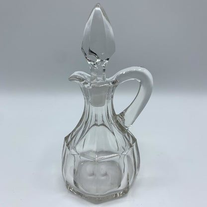 Vintage Blown Glass Cruet with Stopper /hg