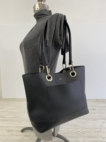 DKNY Black Calla-Unlined Tote/Purse NWT /rw