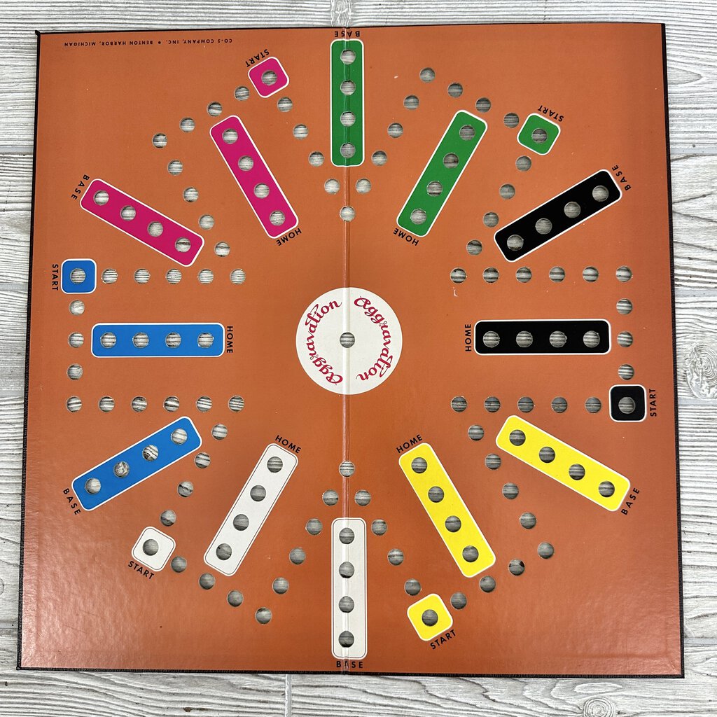 1960s Aggravation Board Game No.14 Deluxe Party Edition Co-5 Company /cb