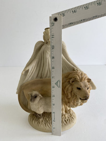 Angel Collection Figurine “Angel, Lion & Lamb” United Design Company /rb