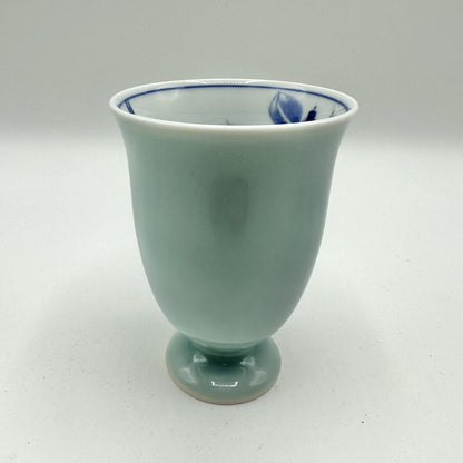 Nabeshima Ware Celadon Cup Japanese Pottery /cb