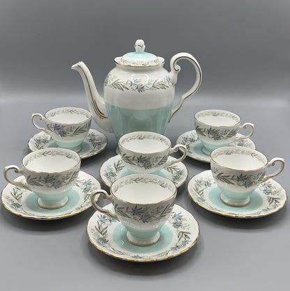 Vintage Tuscan Fine China “Fresco” Tea or Coffee Set /hg