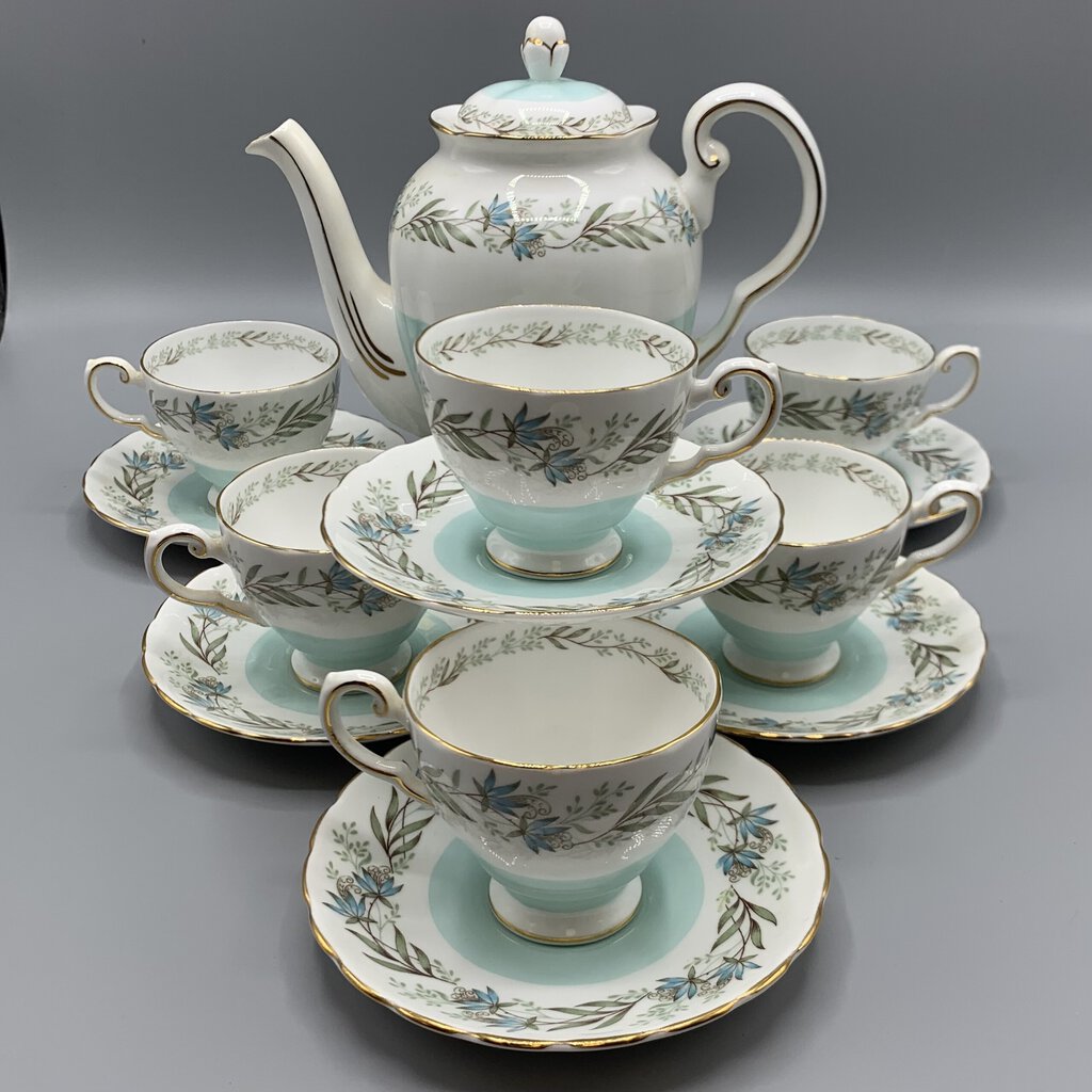 Vintage Tuscan Fine China “Fresco” Tea or Coffee Set /hg