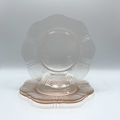 Vintage MacBeth-Evans “American Sweetheart” Salad Plates Set of 3, Depression Glass /hg