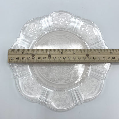 Vintage MacBeth-Evans “American Sweetheart” Salad Plates Set of 3, Depression Glass /hg