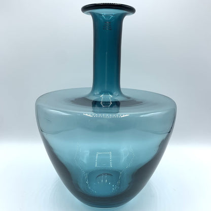 Vintage Krosno MCM-style Handblown Glass Vase /hg