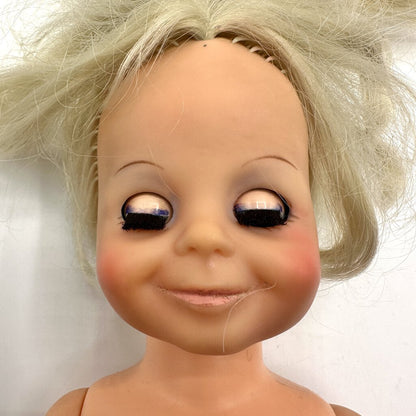 1970 15” Velvet Grow Hair Doll Crissy’s Cousin Blonde Hair Ideal Toy Corp. /cb