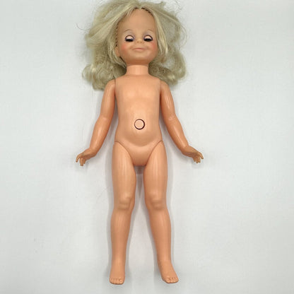 1970 15” Velvet Grow Hair Doll Crissy’s Cousin Blonde Hair Ideal Toy Corp. /cb