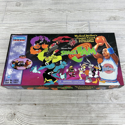 Vintage Space Jam Michael Jordan’s Cosmic Court Board Game WB Complete /cb