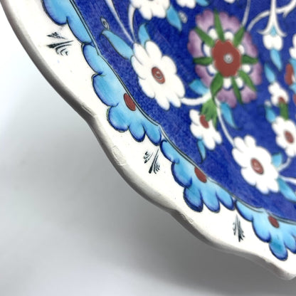 SELAM CINI Hand Painted Turkish 12.5” Bowl /hgo