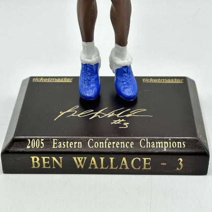 Detroit Pistons Ben Wallace 2005 Limited Edition Eastern Conference Championship Figurine SGA NIB /cb