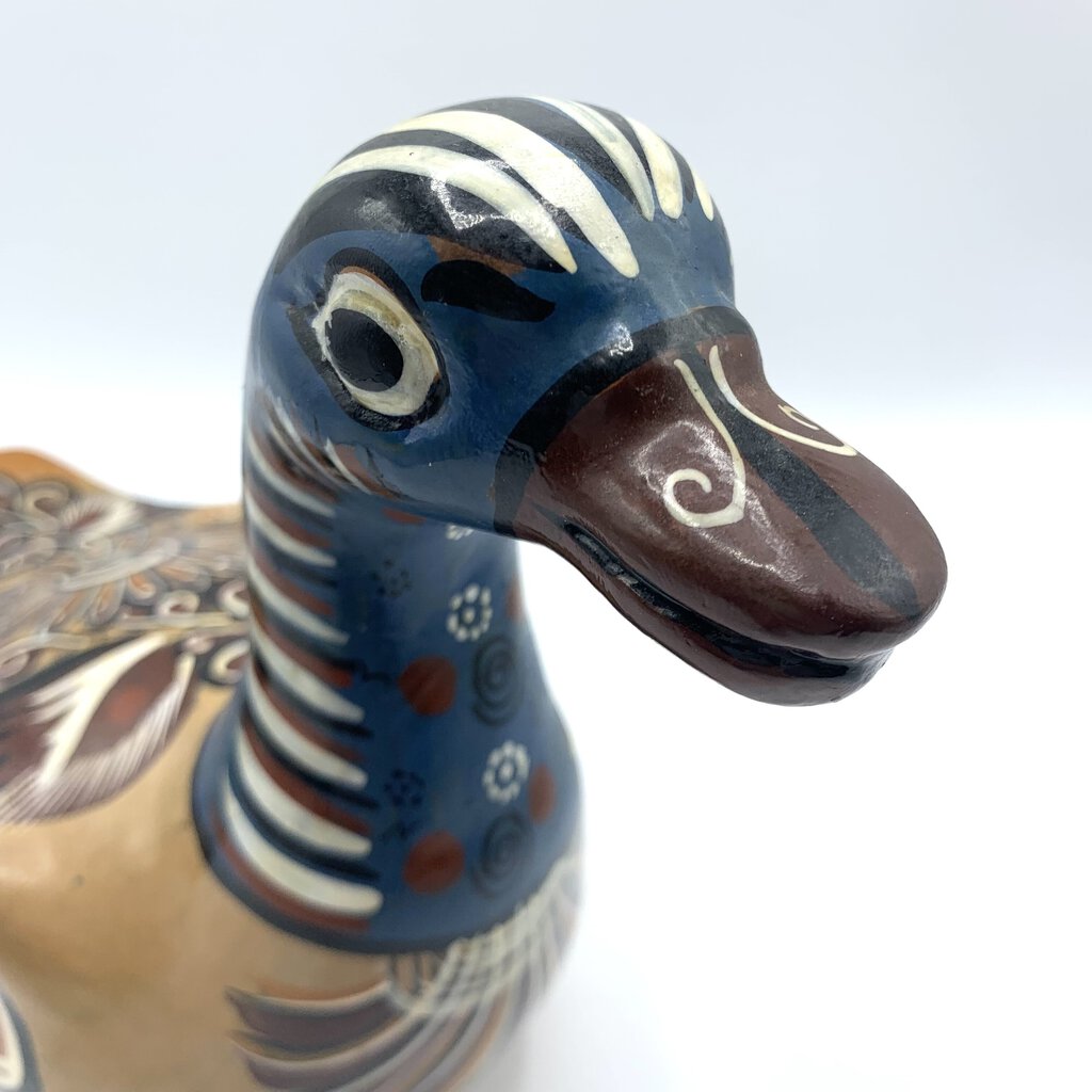 Vintage TONALA Hand-painted Duck /hgo