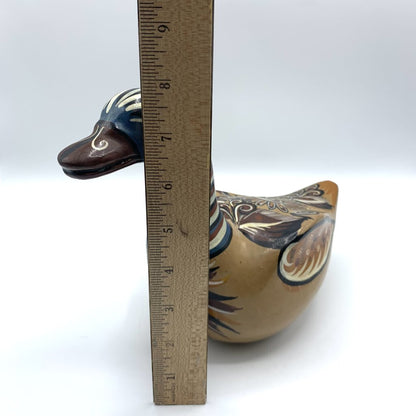 Vintage TONALA Hand-painted Duck /hgo