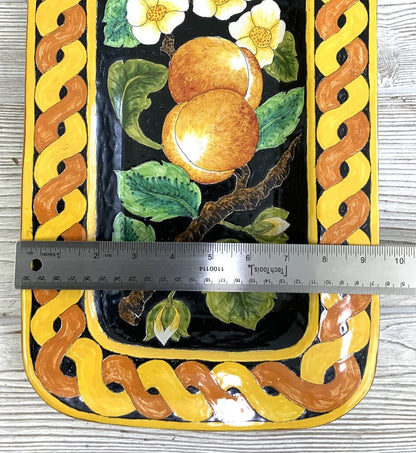 Vintage Hand-Painted “Dipinto A Mano” Console Tray/ah