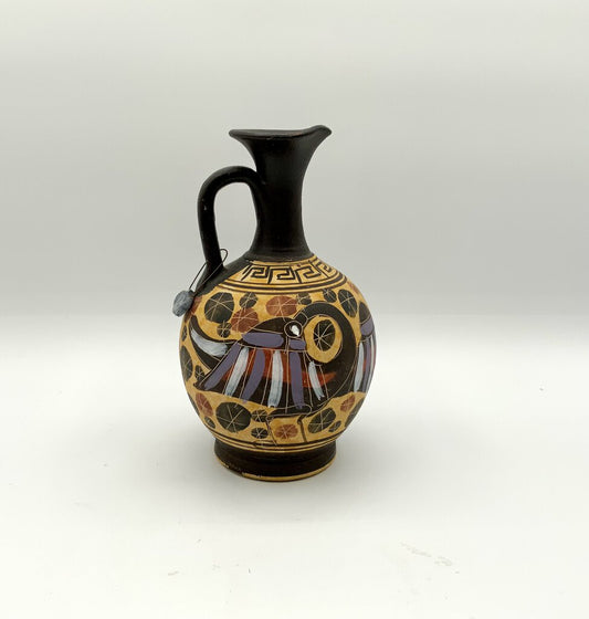 Copy Hand Painted Corinthian 628 BC Pottery Made in Greece /ah