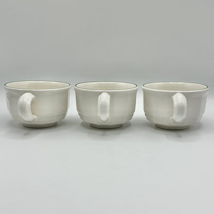 Set of 3 Pfalzgraff Christmas Heritage Flat Cups /cb