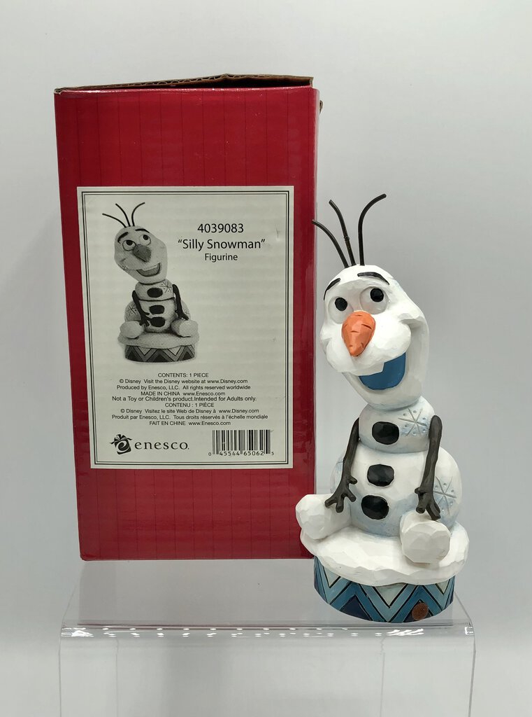 Disney Traditions Jim Shore Olaf Silly Snowman Figurine /b