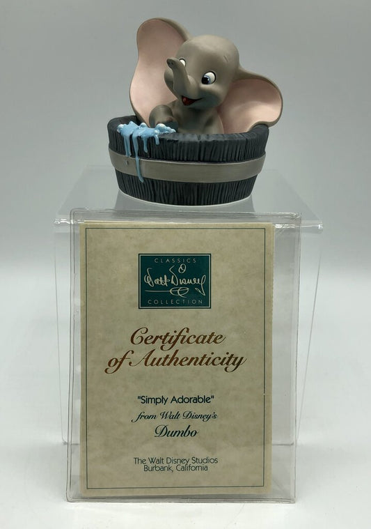 Disnet WDCC Dumbo “Simply Adorable” Collectible Figurine /b