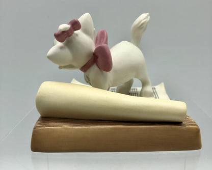 Disney WDCC Aristocats Marie “Hitting All The Right Notes” Figurine /b