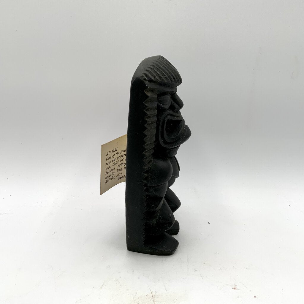 Vintage Lava Ku Tiki Hand Crafted In Hawaii /ah