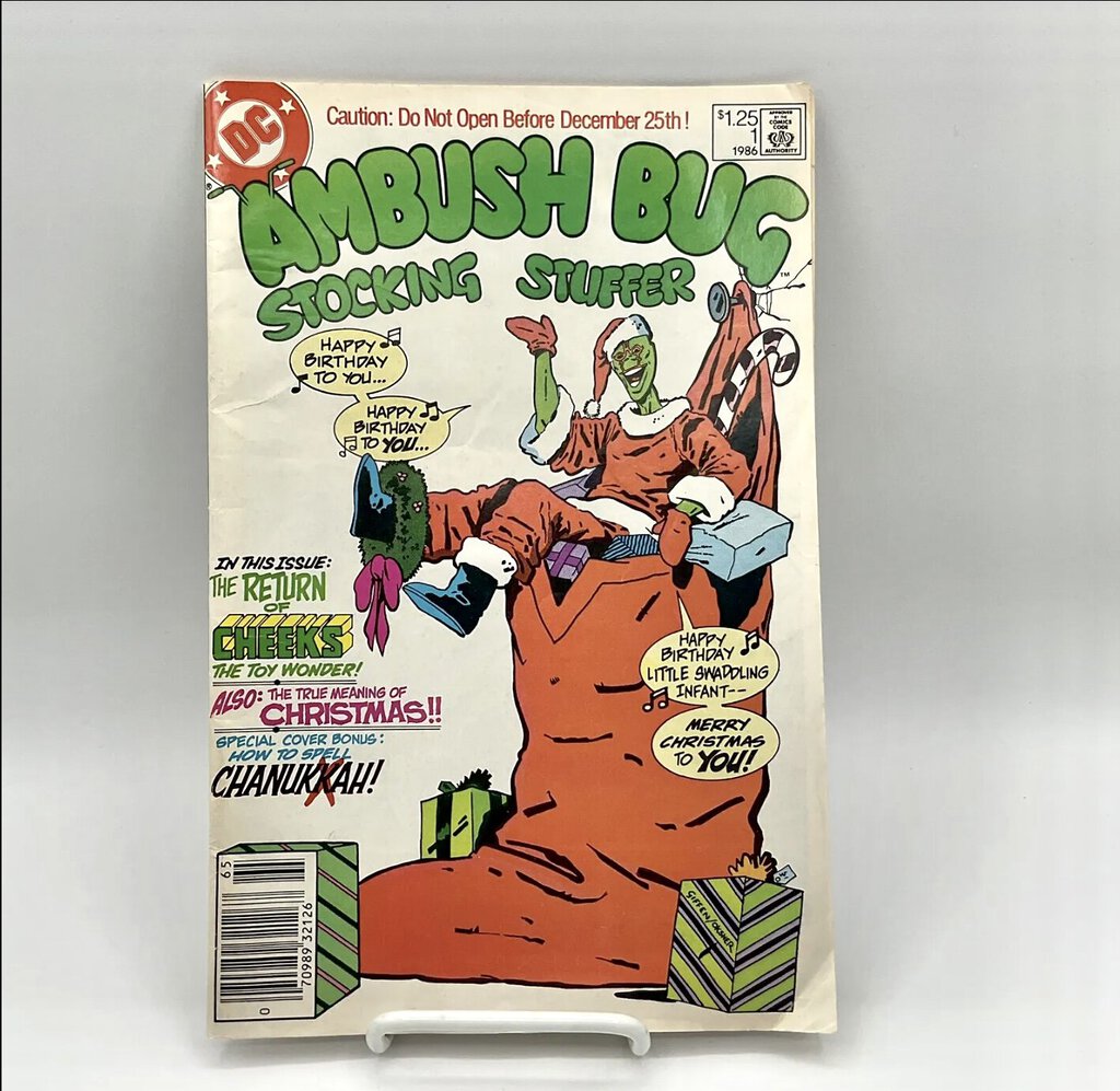 Ambush Bug Stocking Stuffer Comic Book DC 1986 /ah