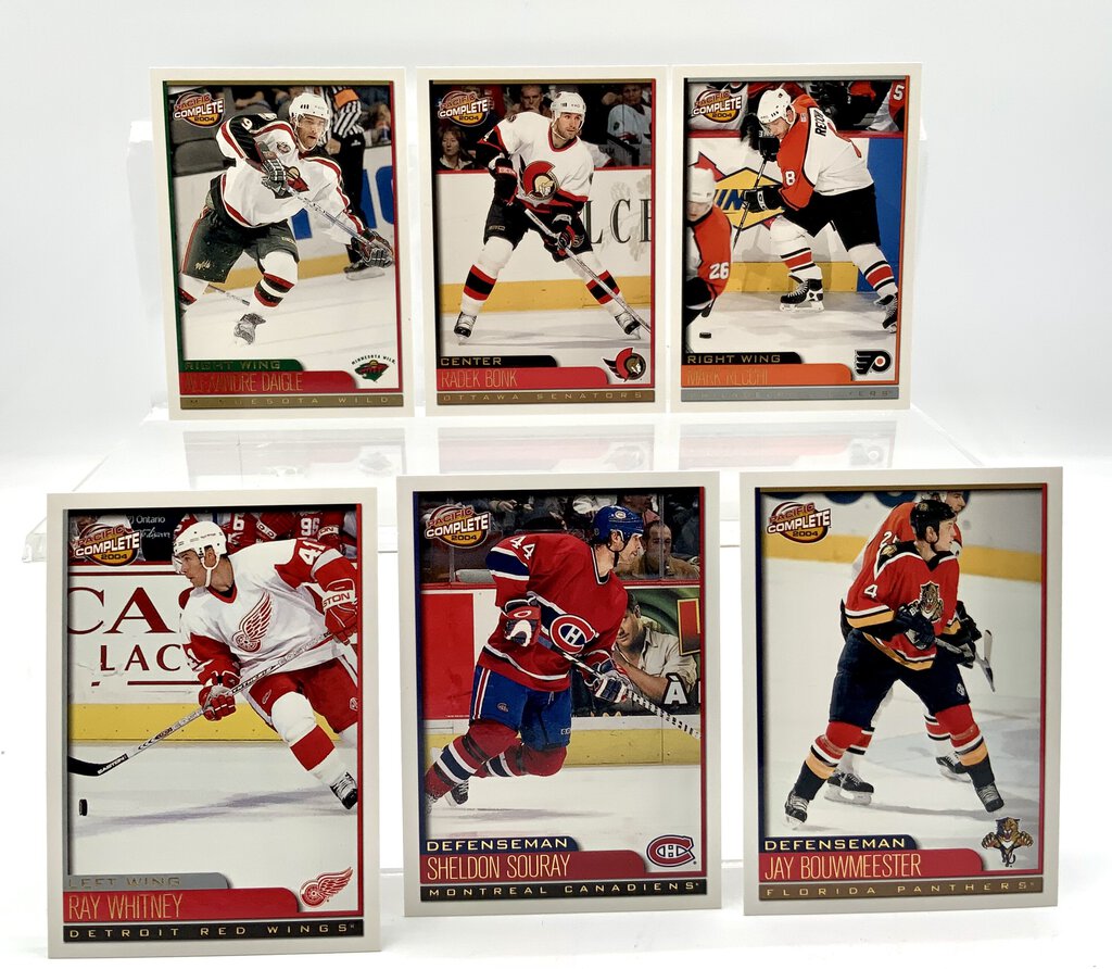 Lot of 33 "2004" Pacific Complete Hockey Trading Cards /ah