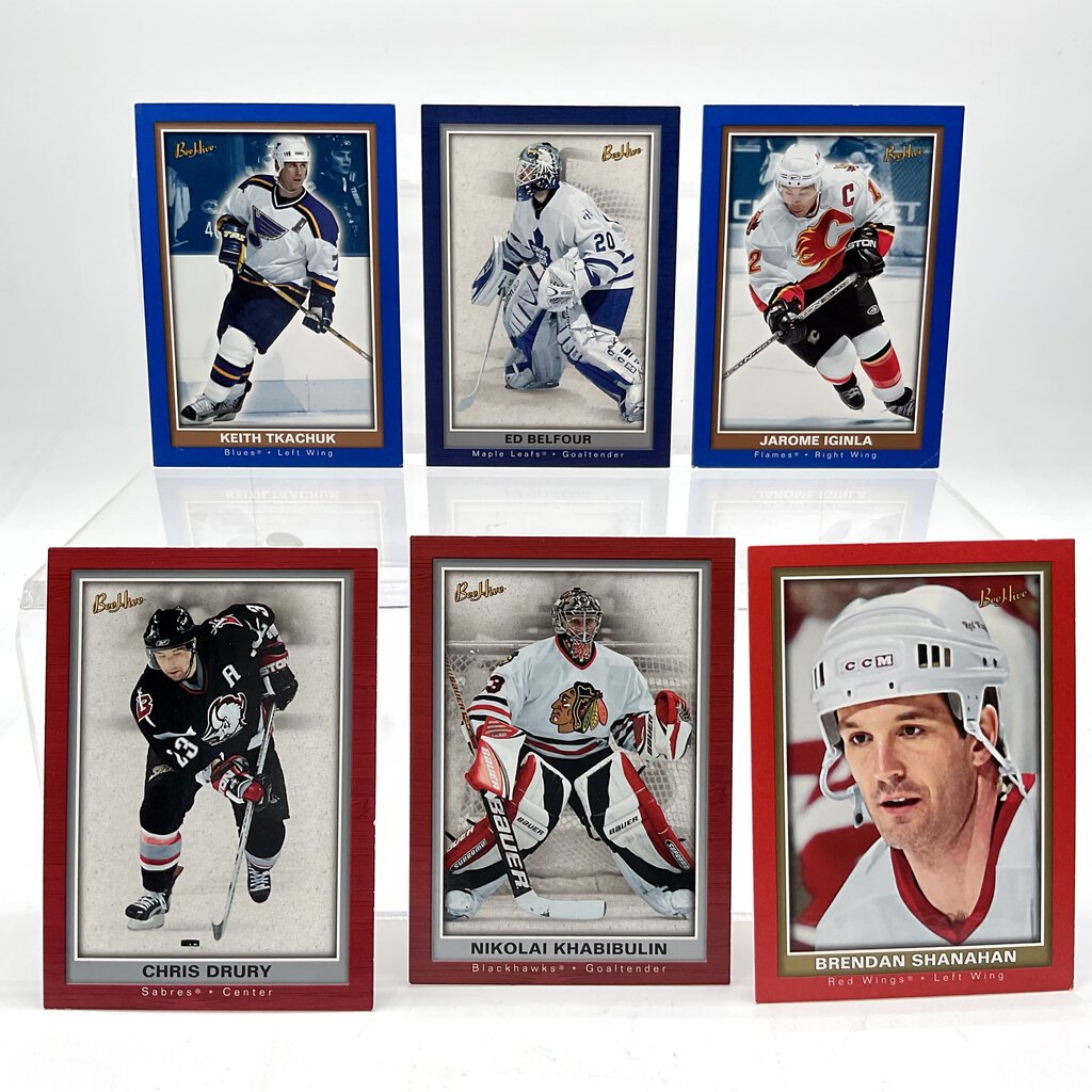 Lot of 91 2005/2006/2009 Victory, BeeHive, and Upper Deck Hockey Trading Cards /ah