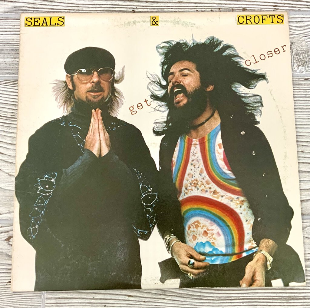 Ah/ Seals & Crofts Get Closer Warner Bros, Records 1976 Vinyl Record