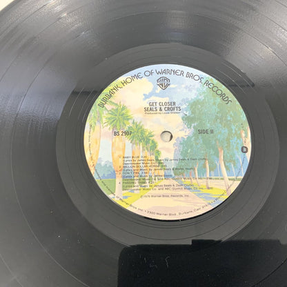 Ah/ Seals & Crofts Get Closer Warner Bros, Records 1976 Vinyl Record