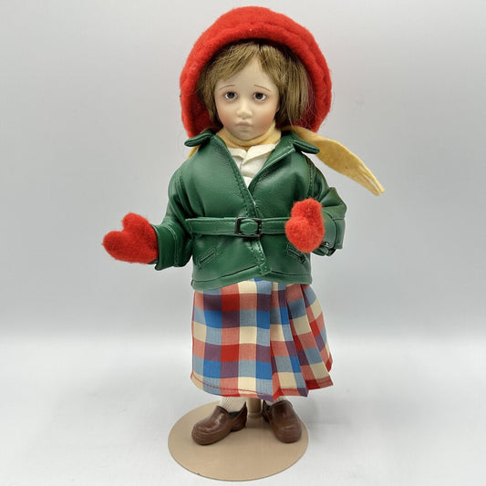 cb/The Danbury Mint for Curtis Publishing Co 1986 Norman Rockwell’s Little Girl Porcelain Doll.