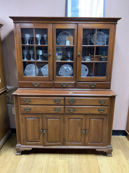 Willett Elswick Solid Cherry China Hutch