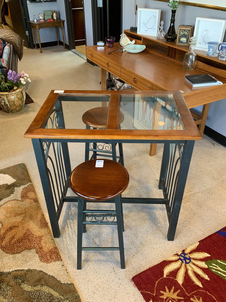 Bar Table Set with stools
